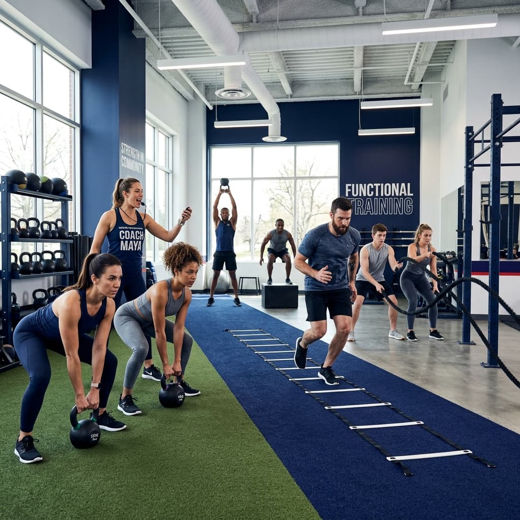 Group training class