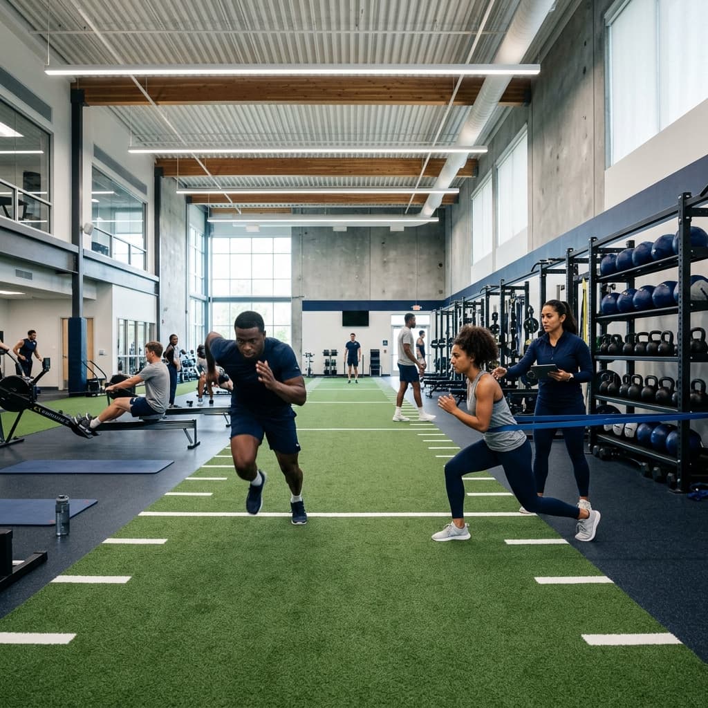 Sports physical therapy training