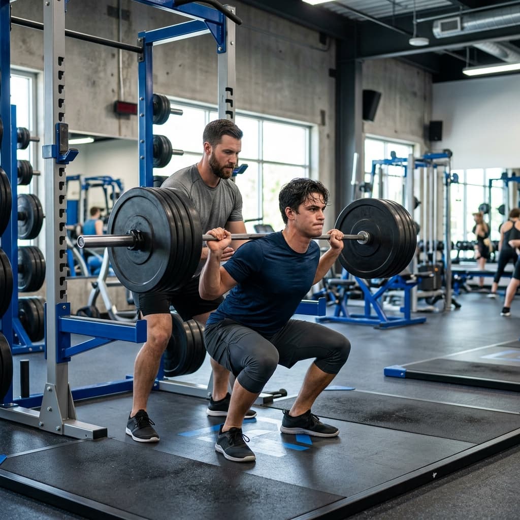 Personal training session
